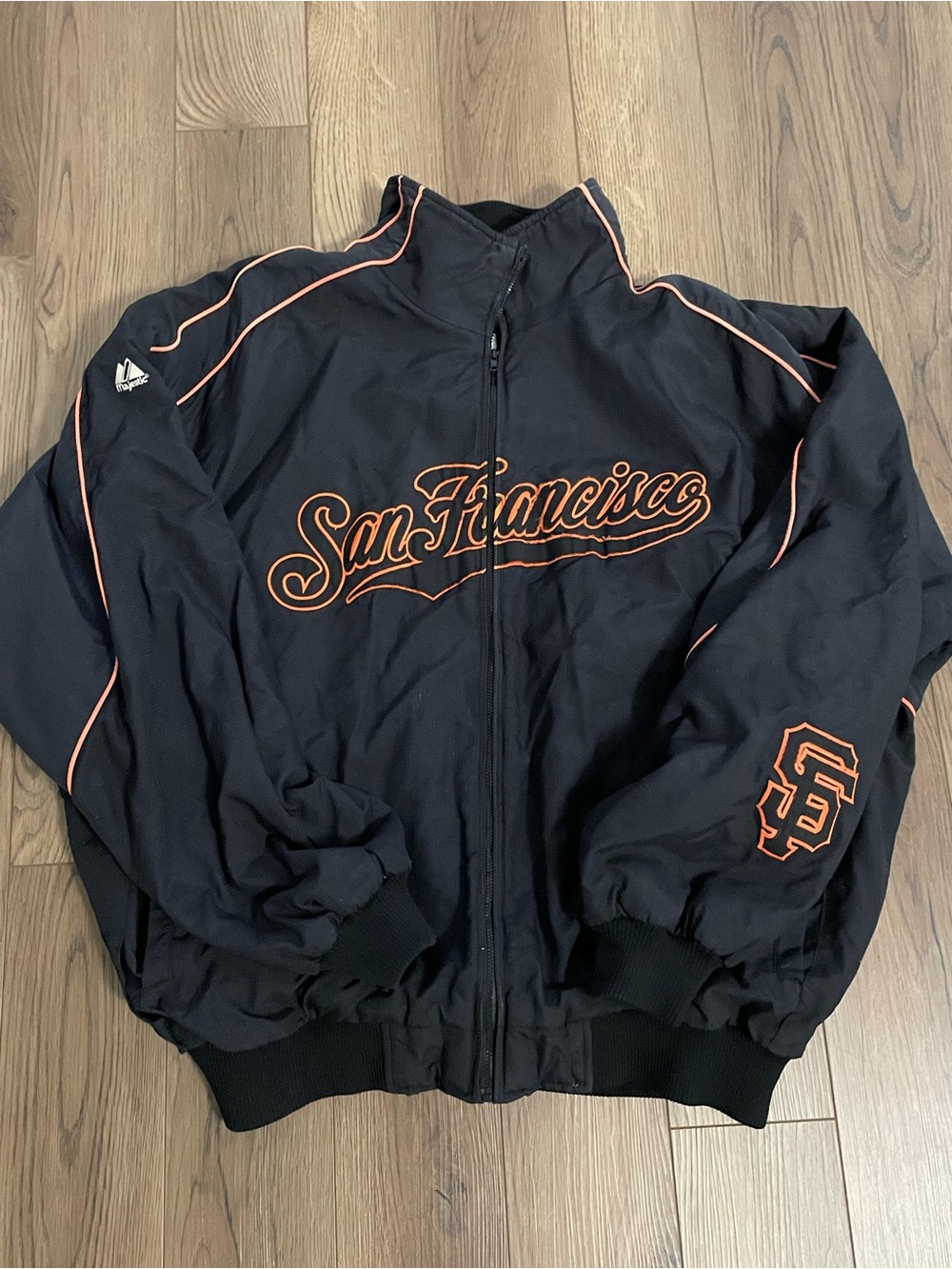 Vintage Majestic San Francisco Giants Dugout Jacket Mens XXL